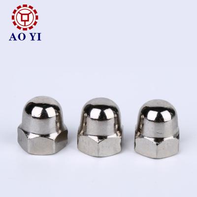 China SUS 304 High Hardness Automotive Industry Domed Acorn Nuts For Hardware Industry for sale