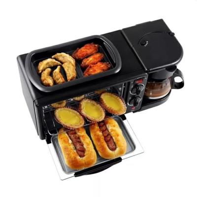 China Hotel 3 in 1 Multi Breakfast Makers Breakfast Machine for sale