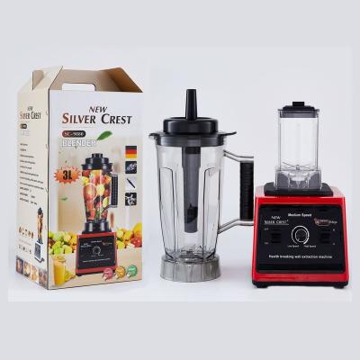 China High Quality Fufu Blender Machine 8000W 2 In 1 Motivation Electric Powerful Silver Peak Multifunctional Vegetable And Fruit Blender 5L for sale