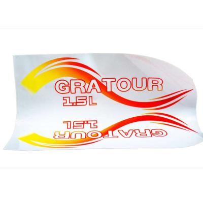 China Service Waterproof Guaranteed Quality Personalized Car Stickers , Transparent Stickers , Exterior Labels for sale