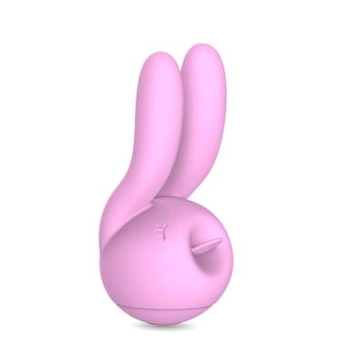 China 10 Speed ​​Vibration 10 Speed ​​Tongue Licking Women Rechargeable Waterproof Personal Extra Large Vibrator Strong Magic Rabbit for sale