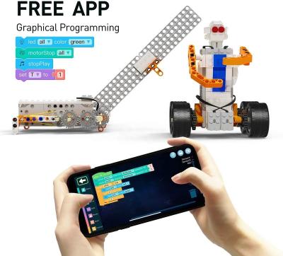 China DIY Building Toy Toys MAKERZOID 26-in-1, STEAM Building Block Robot Programming Educational Toy for Kids for sale