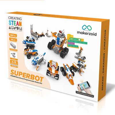 China Building Toy Makerzoid STEAM Programming Educational Building Block Set Bricks Robotic Robot Building Kit for sale