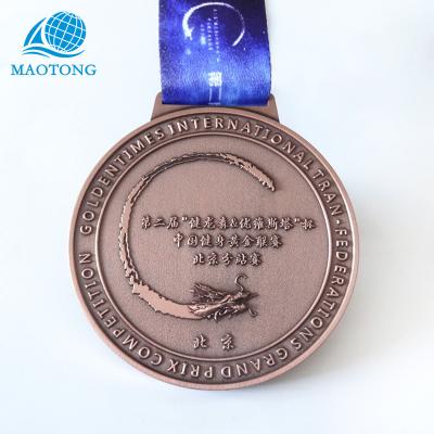 China Blank Antique Europe Medal Medallion 3d Medallion Logo Sports Medal Sports Medallion Cheapest Custom Old Metal Sports Medallion for sale