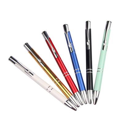 China Office& school pen; 2021 Promotional Pen 2021 Hot Sale Gift Stationery Metal Ballpoint Pen Stylus Promotional Advertising Marketing Custom Ballpoint Pen for sale