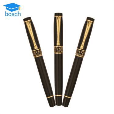 China Office& school pen; promotional pen gift black resin trackball pen brand fashion school supplies for sale