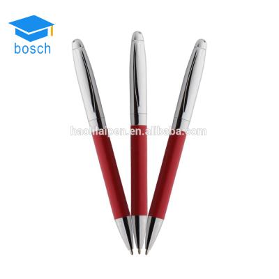 China Wholesale Promotional Pen Hot Sale Pen Making Kits / Metal Ball Pen With Leather Tear for sale