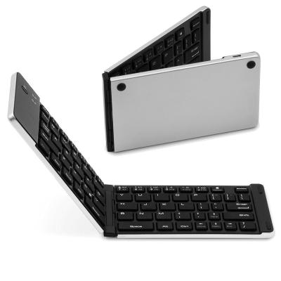 China Foldable Bluetooth Keyboard with Stand Holder for Compatible IOS Android Windows for sale