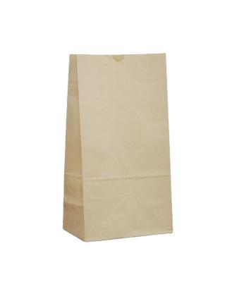 China Recyclable Customize Kraft Paper Fast Food Sushi Burger Bread Takeout Bag Paper Bag Printing GM Custom Craft OEM Packaging Pcs /M for sale