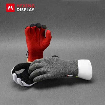 China Wholesale Plastic Plus Size Window Display Mannequin Hand For Glove for sale