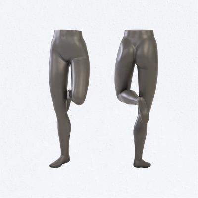 China Plus size 2021 factory price new fashion fiberglass body display pants mannequins child lower half torso for sale