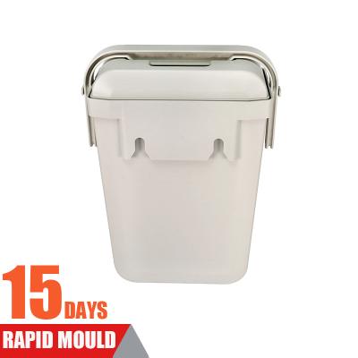 China Factory Customized Simple Biodegradable Material Plastic Injection Molding Product Household Product Bin ABS PC PP Plastic Injection Mold for sale