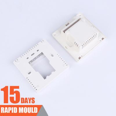 China cnc plastic machine for mold smart switch panel making pp plastic injection molding service from Shenzhen mold model for sale