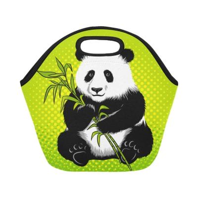 China Happy Back To School,Cute Rabbits Lunch Bag,Personalized Name Insulated Lunch Tote For Kids,Custom Neoprene Lunch Bag for sale