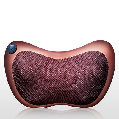 China Amazon Best Portable Electric Heating Kneading Massager Back Pillow Shoulder Neck Massager Lumbar Pillow for sale