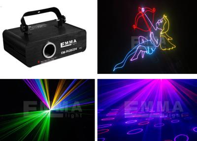 China 600mw Rgb Mini Animation Laser Light Show With Ilda / Dmx / Sd Card  Control for sale