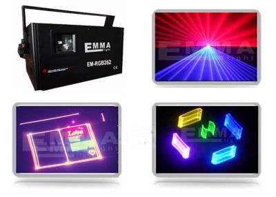 China 4W Laser 3d Party Light Longer life ILDA , DMX 512 , SD , Voice Control for sale