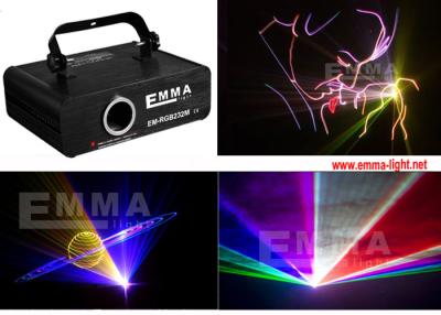 China 1000mw 1 Watt Indoor Laser Light 3d / 2d With Sound - Control for sale