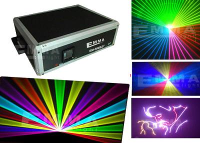 China DJ Equipment 4W 4000mW PRO RGB Animation Stage Pub Show Laser Light Projector for sale