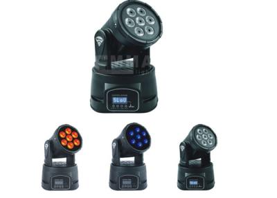 China 7X10W 4in1 LED Dj Moving Head Lights , Led Moving Head Spot for sale