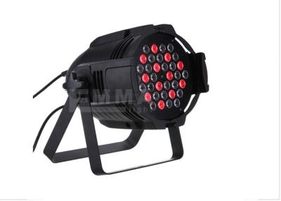 China DMX 36 x 3W 3 Color Led Par Lights Club Party Strobe / Color Change / Color Fade Effects for sale