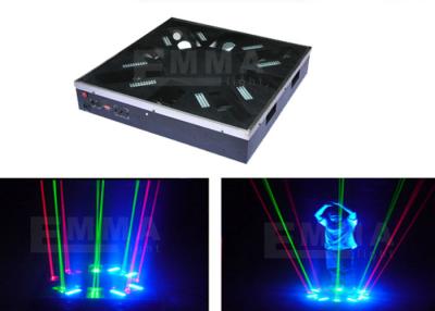 China Equipo de la demostración del hombre del laser del Rgb, club/guías de baile de la galería de las luces laser en venta