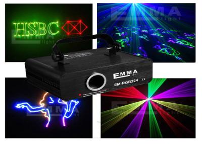 China DMX ILDA Sd Card 600Mw Multi - Color Animation Laser Light For Clubs for sale