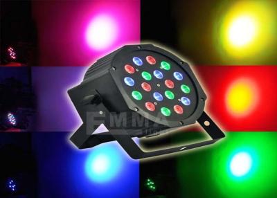 China 24 pcs / lot Slim Led Pars Lighting 7x12W MINI  DMX512 For Parks for sale