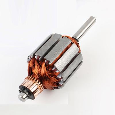 China Bass Noise Reduction Magnet Armature Rotor 8 Teeth Dc Motor Brushless Rotor Ws-37 for sale