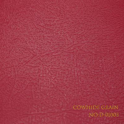 China Embossing Cowhide Grain Pvc Coated Paper For Bookbinding for sale