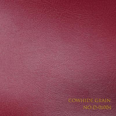 China Cowhide Grain PVC Coated Paper Waterproof And Not Easily Damaged for sale