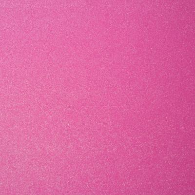 China Luxury Packaging Paper Printable Glitter Paper With Matte Pink Color for sale