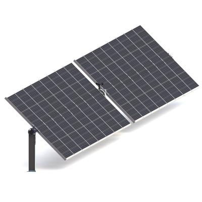 China HDG Steel & Best Performance Aluminum Single Shaft Anodized Solar Tracker For Solar Panel Solar System for sale