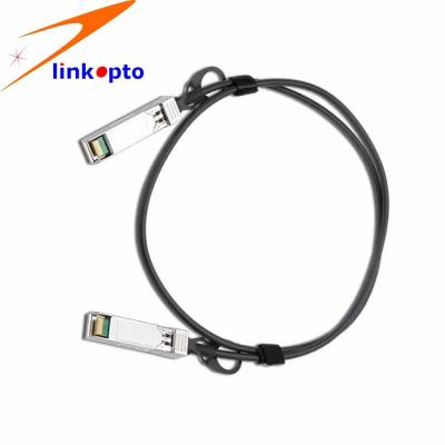 中国 SFP+ DACの直接付加ケーブルへの卸売SFP+ Ciscoとの1メートルの小型の互換性がある 販売のため