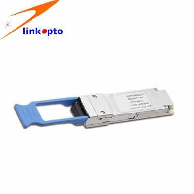 중국 CWDM4 라이트 2km LC 100G QSFP28 송수신기 단위 Pluggable SMF 케이블 유형 판매용