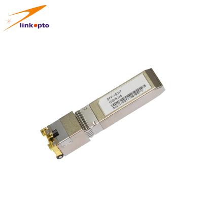 China Cobre - transmisor-receptor de Ethernet del módulo 10gb de T RJ45 SFP compatible con Huawei en venta