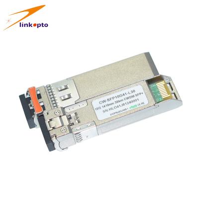 Cina Ricetrasmettitore ottico semplice di LC Sfp+, trasmissione del modulo 10km di Cisco 10gbe Sfp+ in vendita