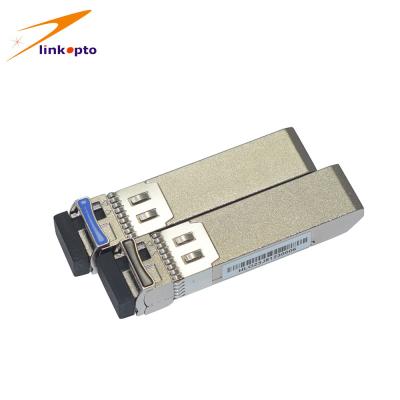 Cina Singolo 3.3V rifornimento del modulo bidirezionale semplice di LC 10G SFP+ Tx1270/Rx1330nm in vendita