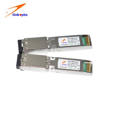 Cina modulo di 10G 1490/1550nm 80KM LC DOM Gigabit Ethernet SFP in vendita