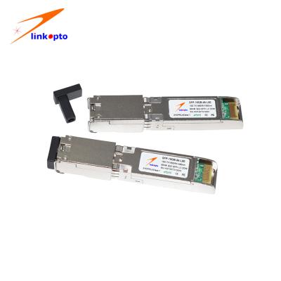 Cina 80KM SFP+ 10G 1490/1550nm LC DOM Optic Transceiver Module in vendita