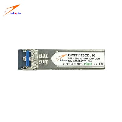 China Módulo de SFP dos ethernet do transceptor DDM do conector 1.25Gbase 1310nm 10KM SFP LR do SC à venda