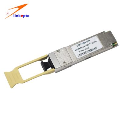 中国 低い電力の消滅の光学トランシーバーMPOのコネクターQSFP 40G SR4 850nm 100M 販売のため