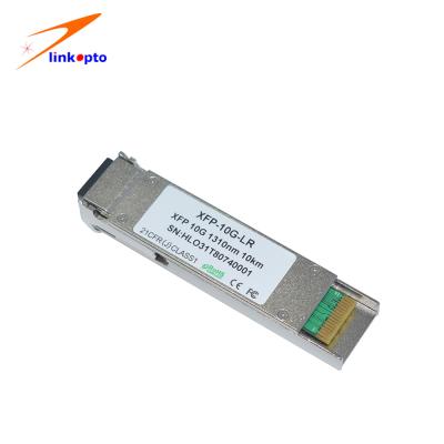 China Faser-Optiktransceiver-Modul 1310nm 10km Netz DOM XFP 10G LR zu verkaufen