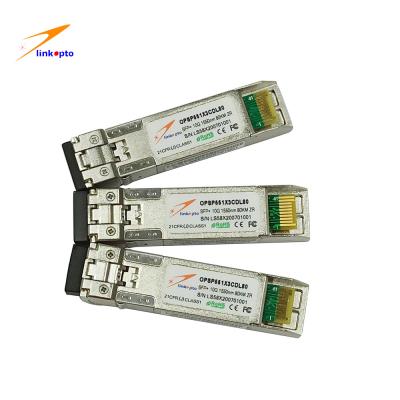 Cina Ricetrasmettitore SFP+ 10G della fibra ottica dello ZR del connettore 1550NM 80KM di LC in vendita