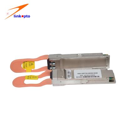 China WDM do módulo 4LAN do módulo 100G QSFP28 Transceive SFP da fibra de ER4 40Km à venda