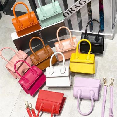 China Fashion 2022 Hot Sales Candy Color Mini Bag Crossbody Kids Purse Handbags Cute Small Shoulder Bags For Children for sale