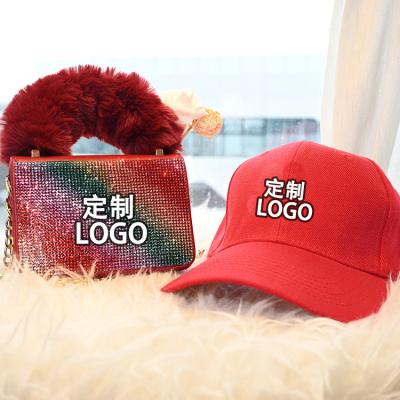 China Fashion Latest New Ladies Handbags Fur Ny Purses And Hat Set Fashion Bags Women Handbags for sale