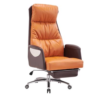 China Good Product High Quality Back Massager In Stock High End Office Chair Set Real Leather for sale