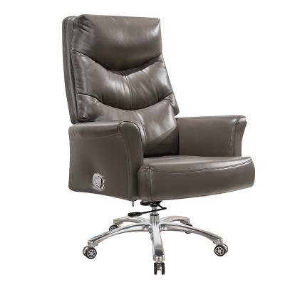 China Wholesale New Product China Guangdong Adjustable Spot Ergonomic Computer Chair (Height) Foot Massage Leather Office Swivel Executive Chair for sale