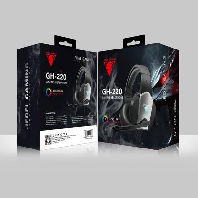 China Earphone Jedel GH-220 Stereo Gaming Headset For PC, PS4, PS5, Laptop, Xbox One, iPad, Switch Games, Noise Canceling Over Ear Headphones for sale